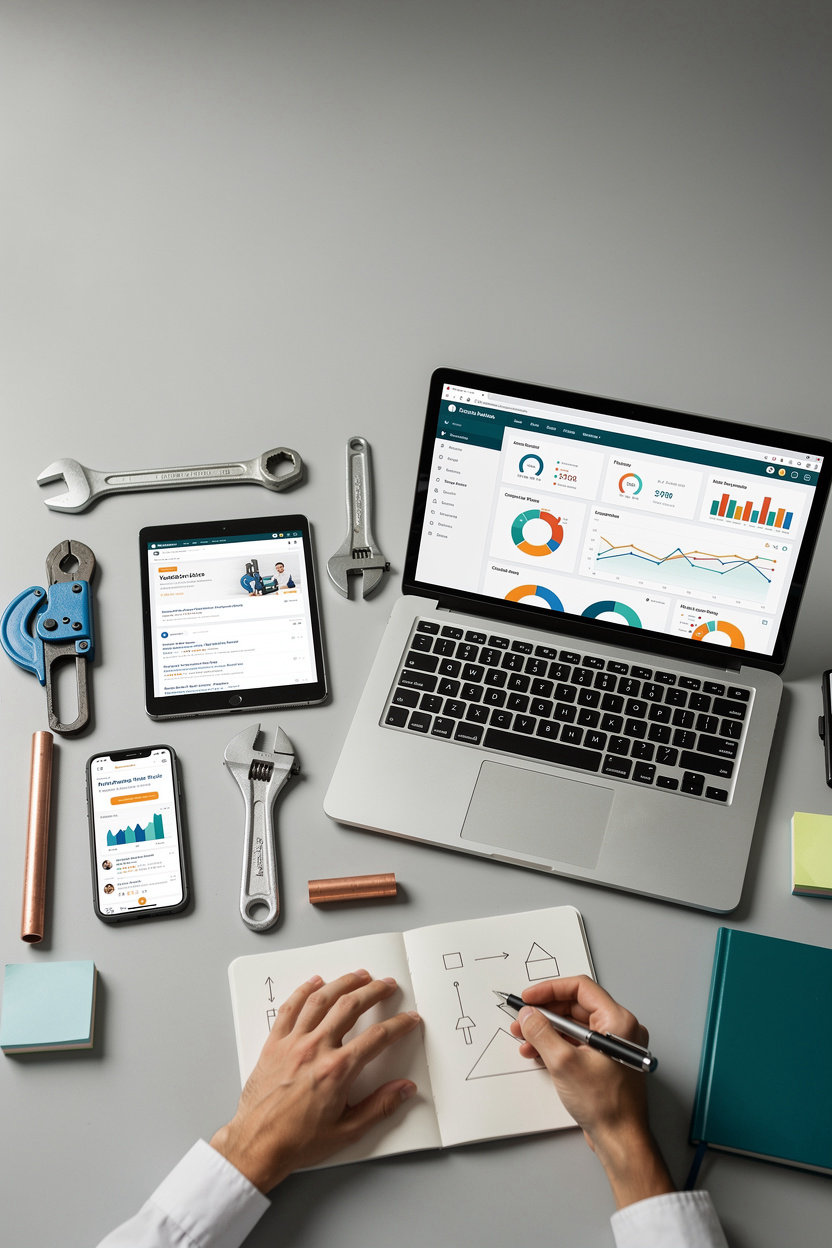 Hook Agency professional team providing expert plumbing marketing services with custom website design, Google Ads, and SEO strategy